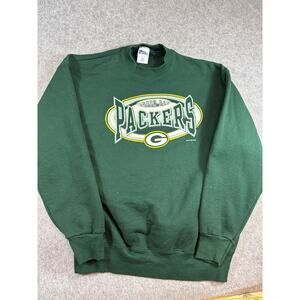 Vintage 90s Green Bay Packers NFL Pro Layer Sweatshirt Men XXL Crewneck Football